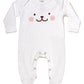Happy Bear - Footed Onesie - 100% Organic